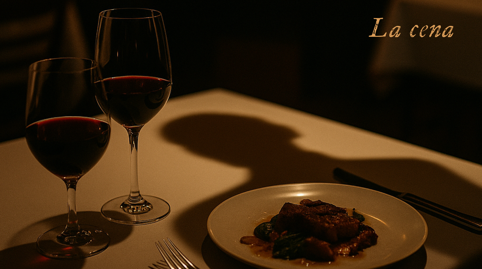 La cena