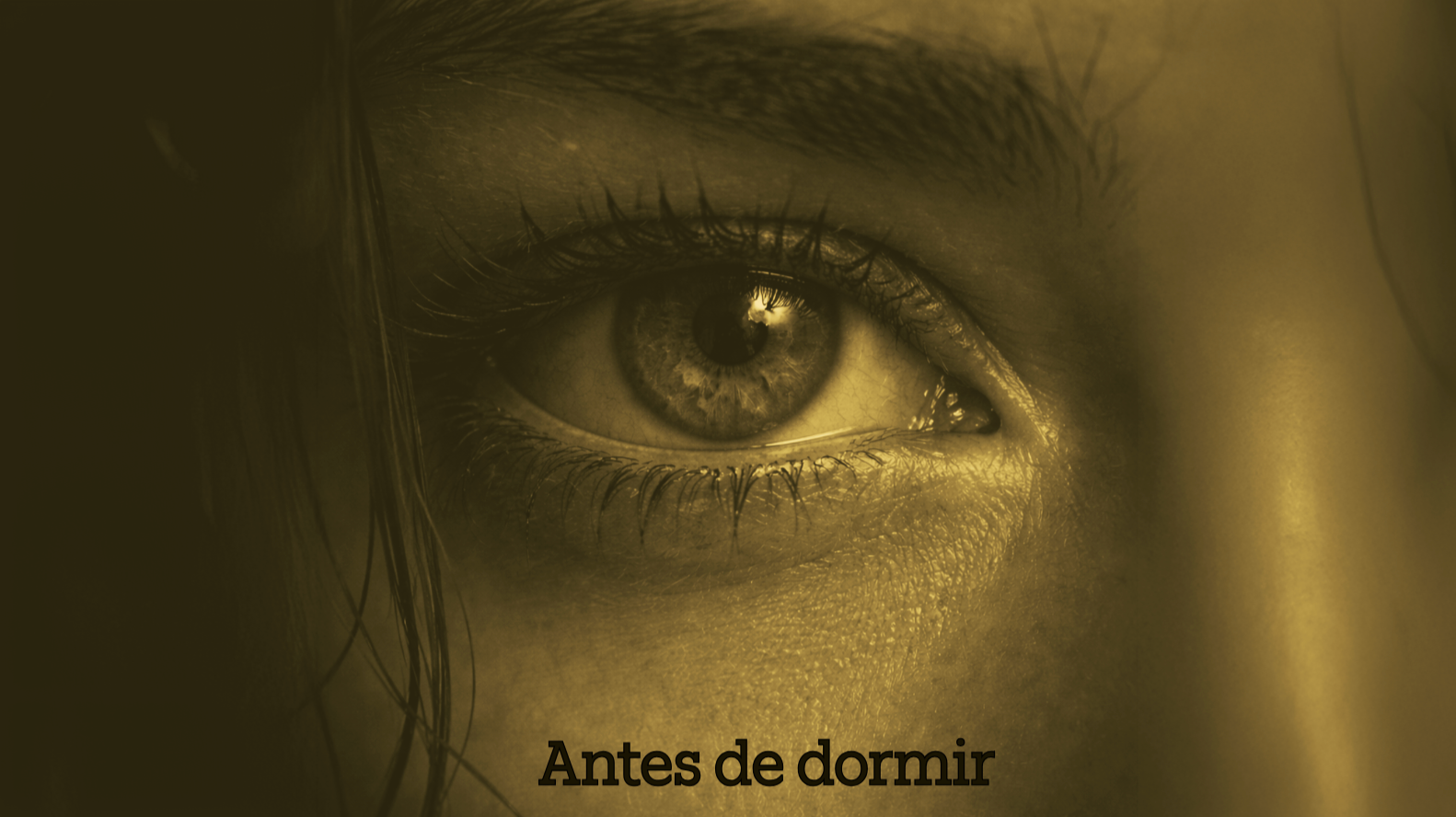 Antes de dormir